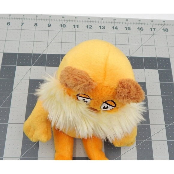 Aurora Dr Seuss The Lorax Plush 11 Inch Stuffed Toy 2020 Embroidered Eyes - Picture 5 of 10